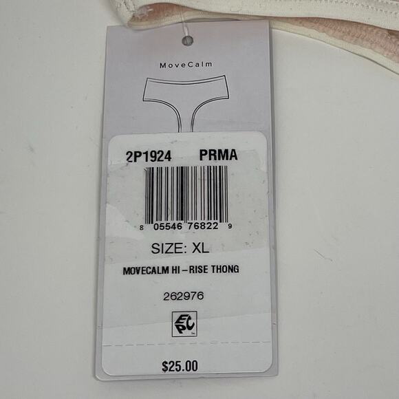 Hanky Panky Thong Panty Womens 2 Pack Size XL Assorted MoveCalm Hi Rise NWT - Picture 10 of 13
